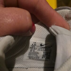 Nike Kids Cream Sneakers